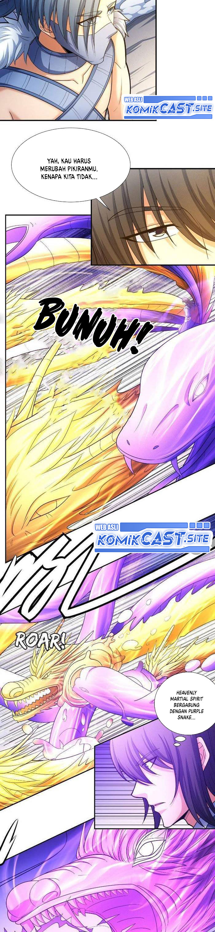 God of Martial Arts chapter 493